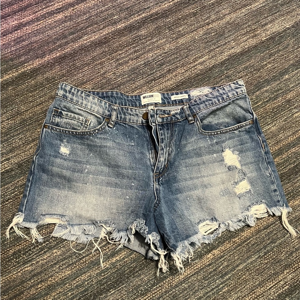 William Rast Perfect Short Denim Cutoffs – Size 30